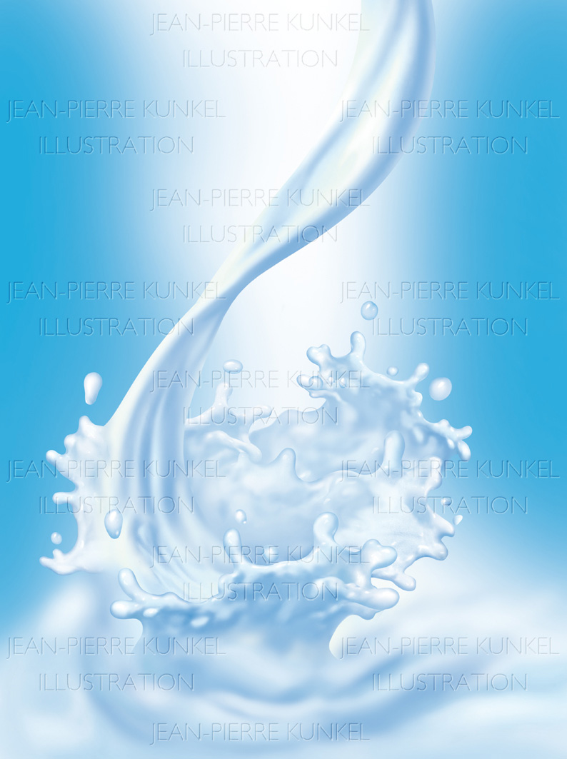 Joghurt-Splash