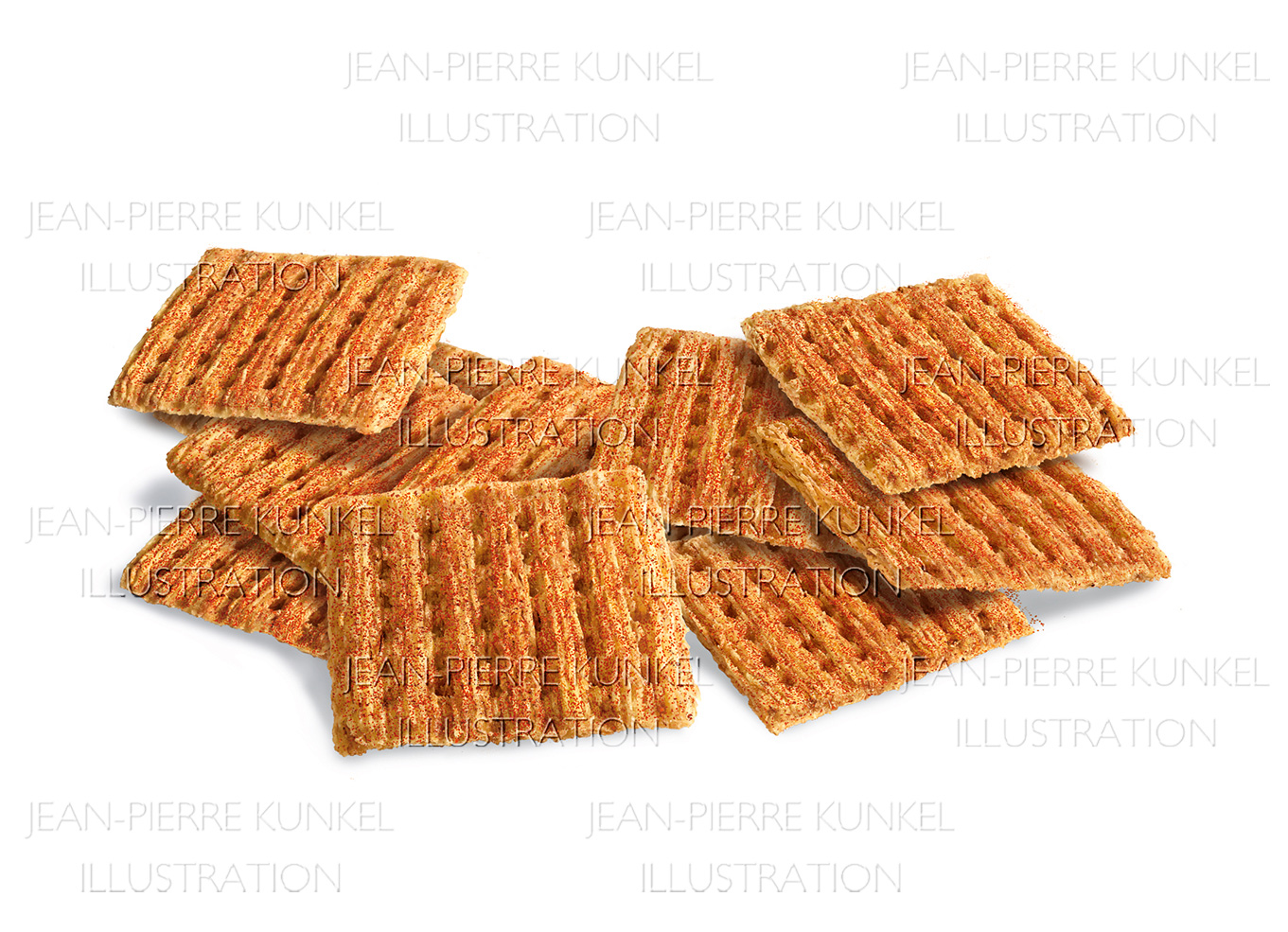 Paprika-Cracker